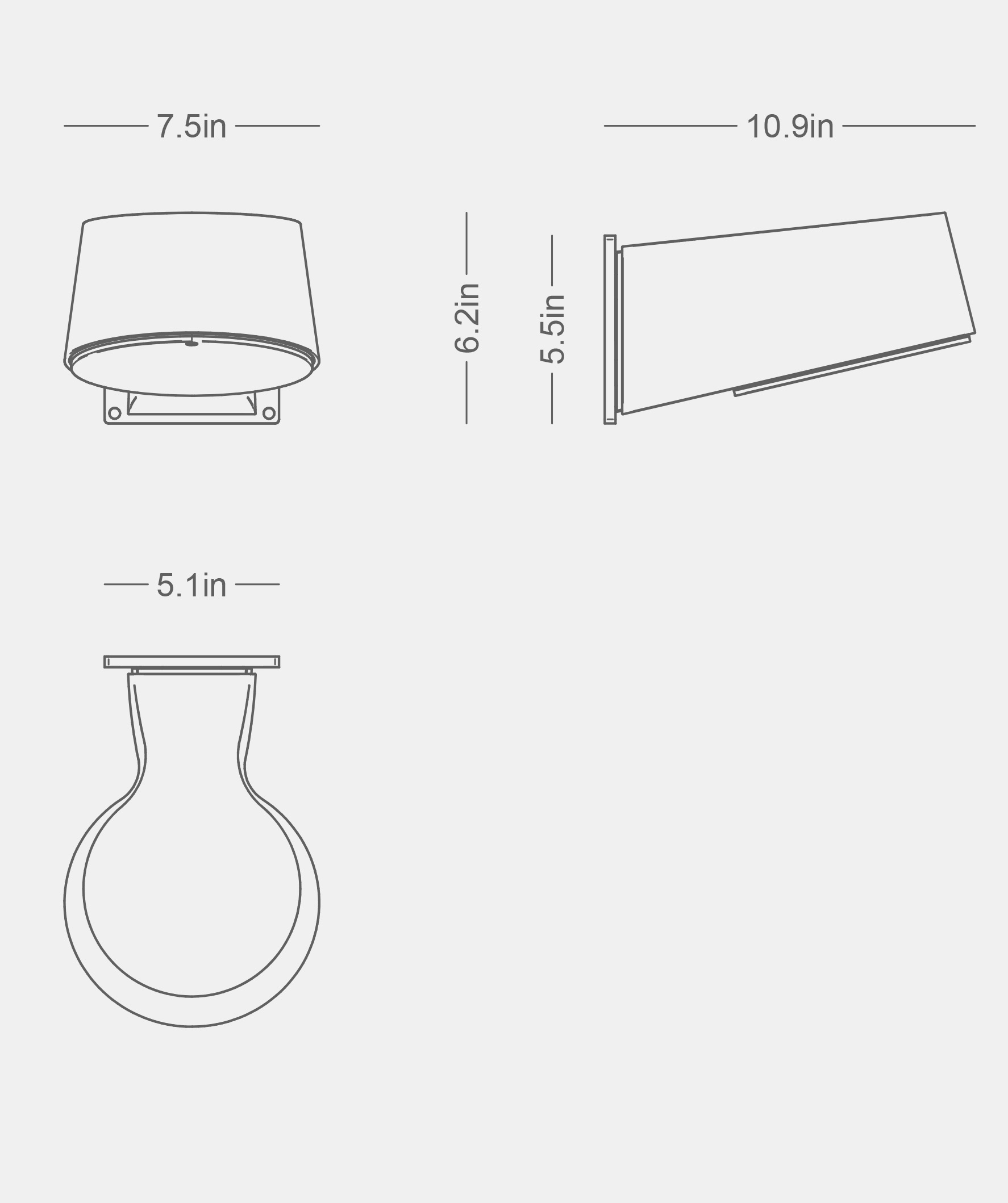 FocusLighting NYX 190 Wall